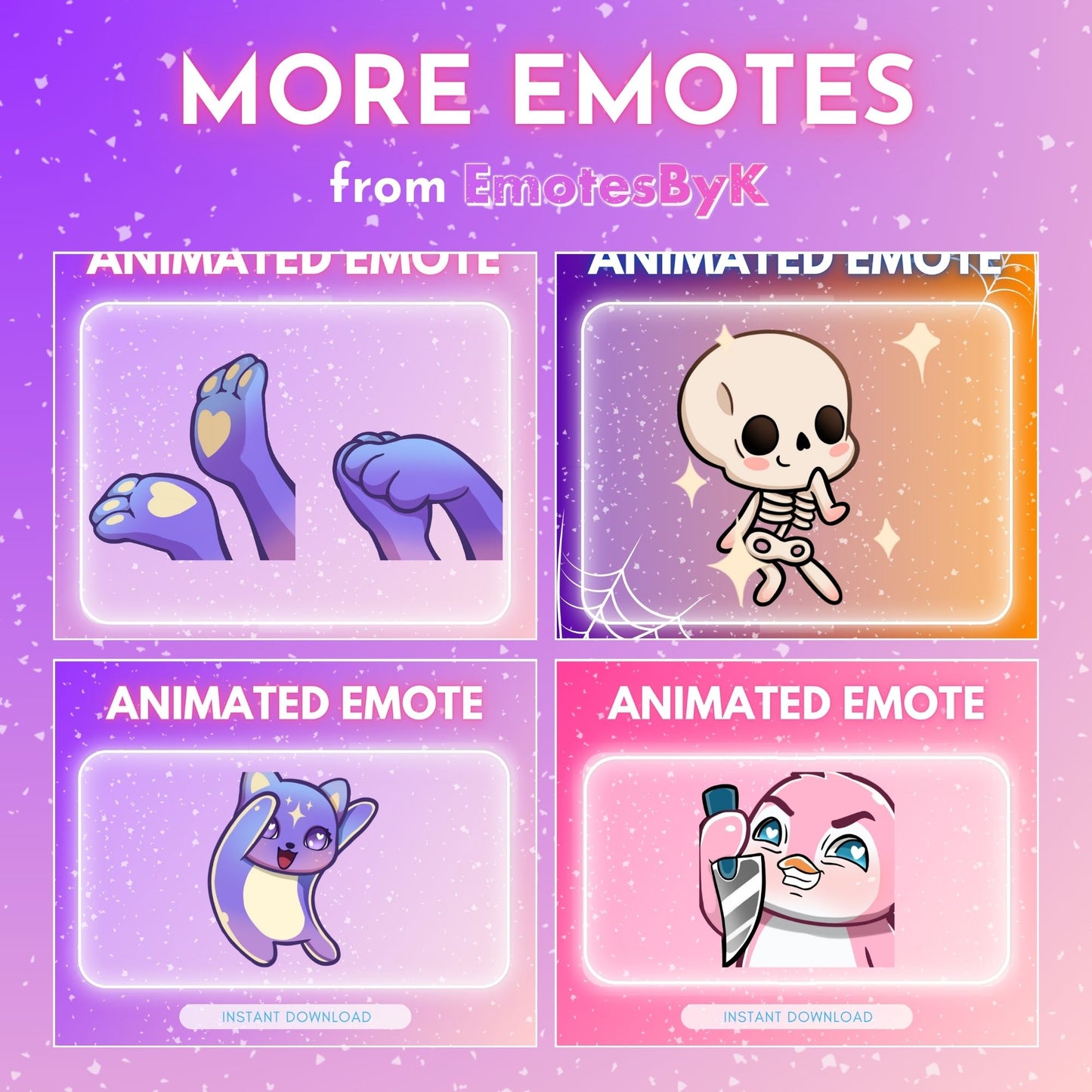 Dancing Cosmic Cat - Animated Emote