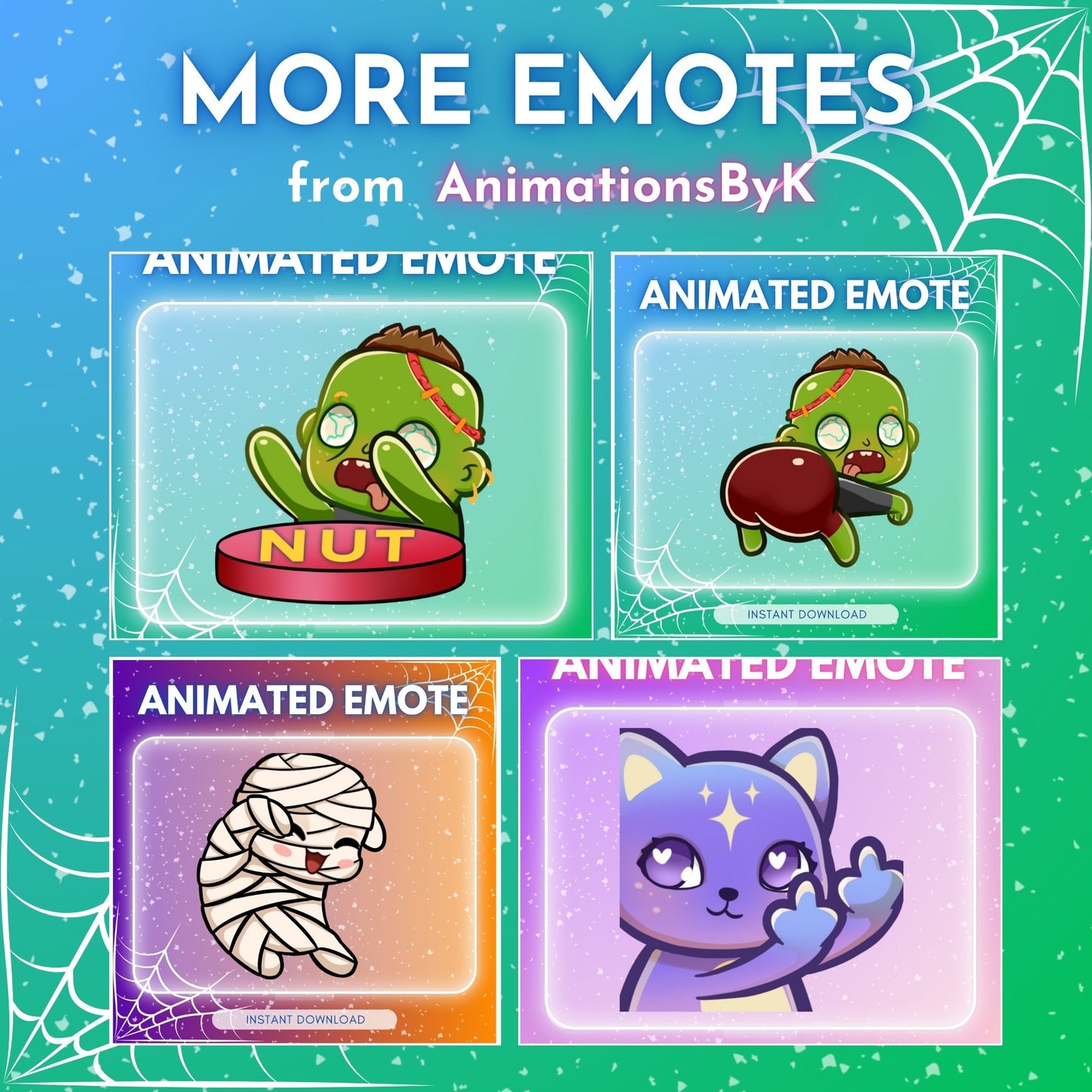 Dancing Zombie - Animated Emote 💚