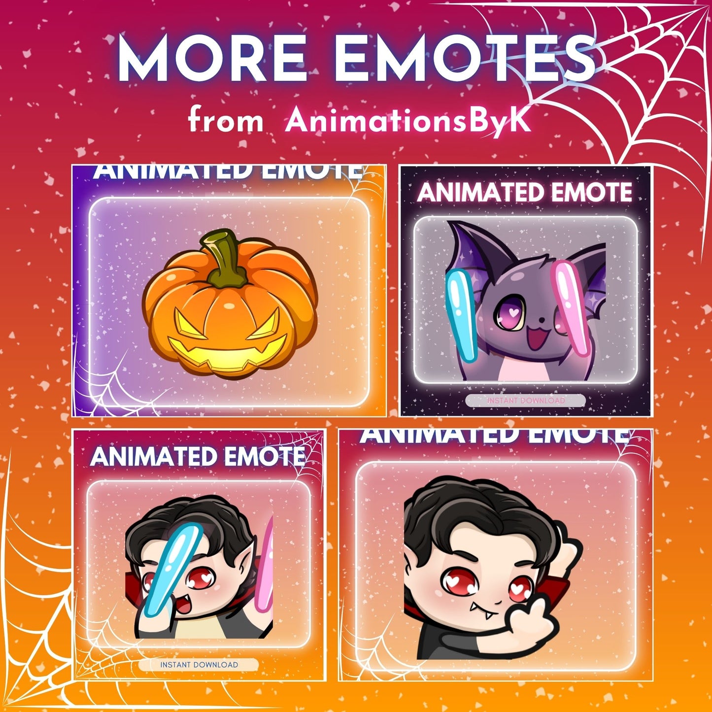 Nut Slam Vampire - Animated Emote