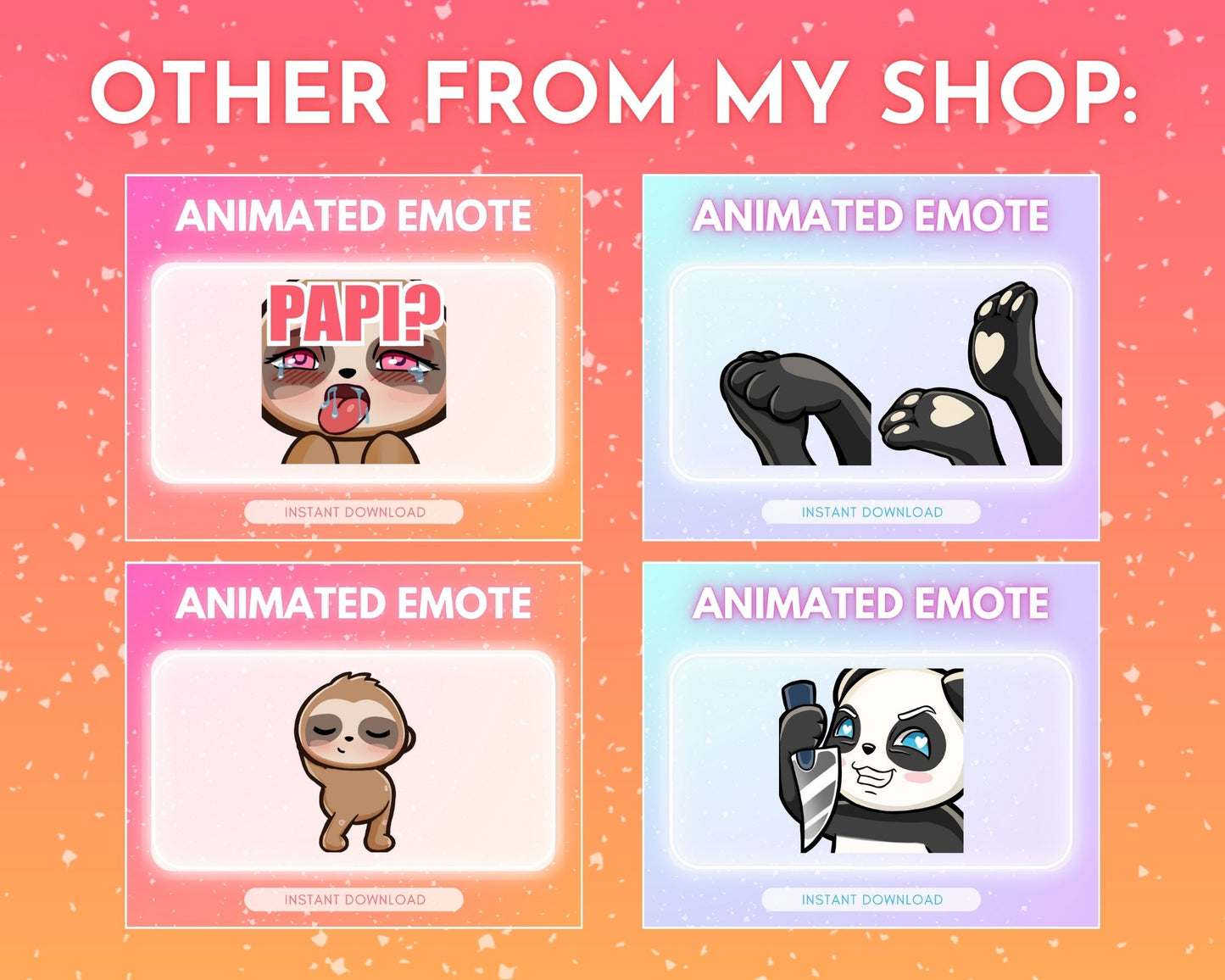 Flipping Sheep - Animated emote