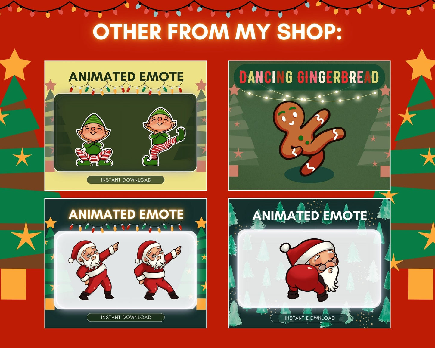 Tragic Life of Gingerbread - Animated Emote 🧡