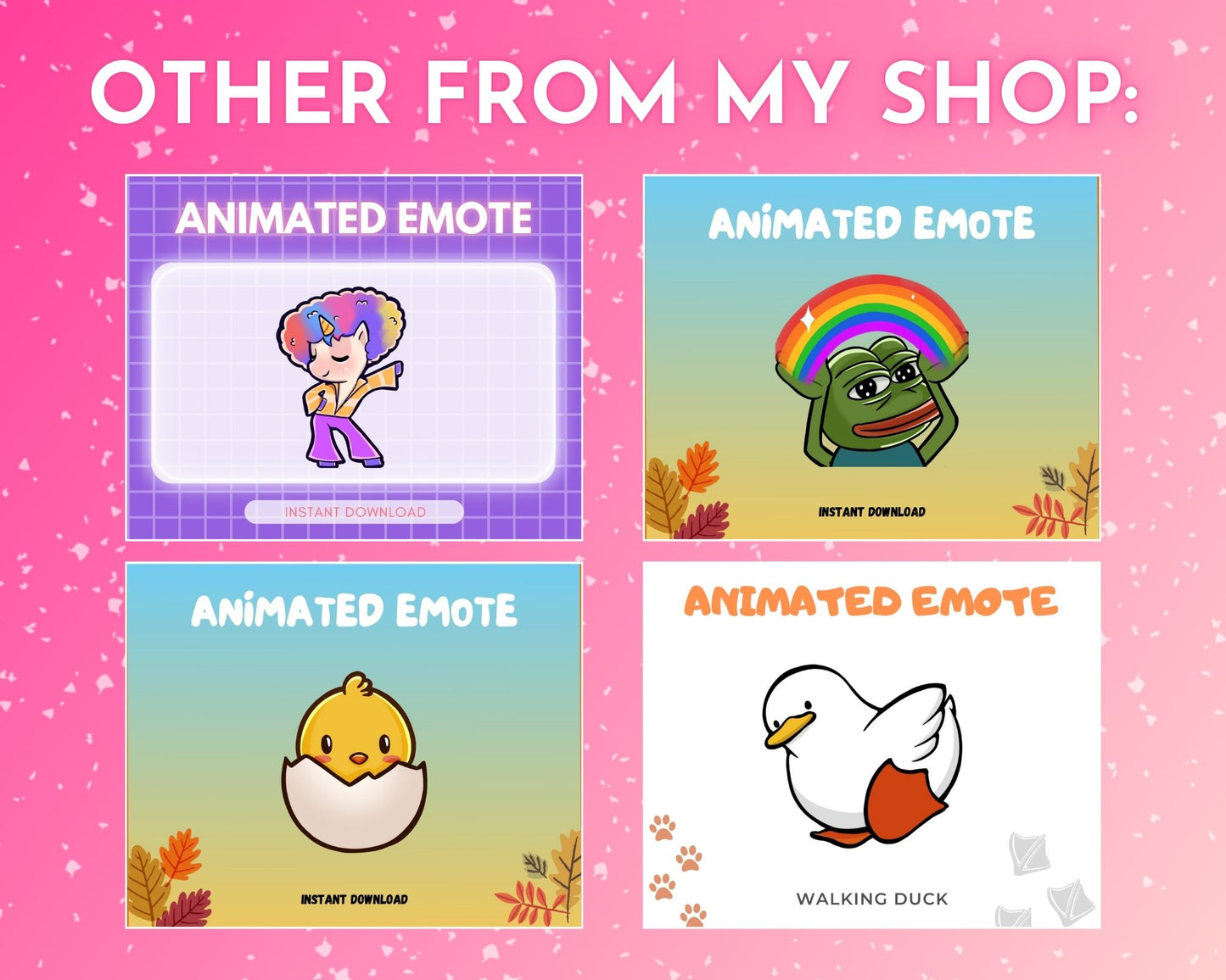 Murderous Pink Penguin 🩷 Animated Emote