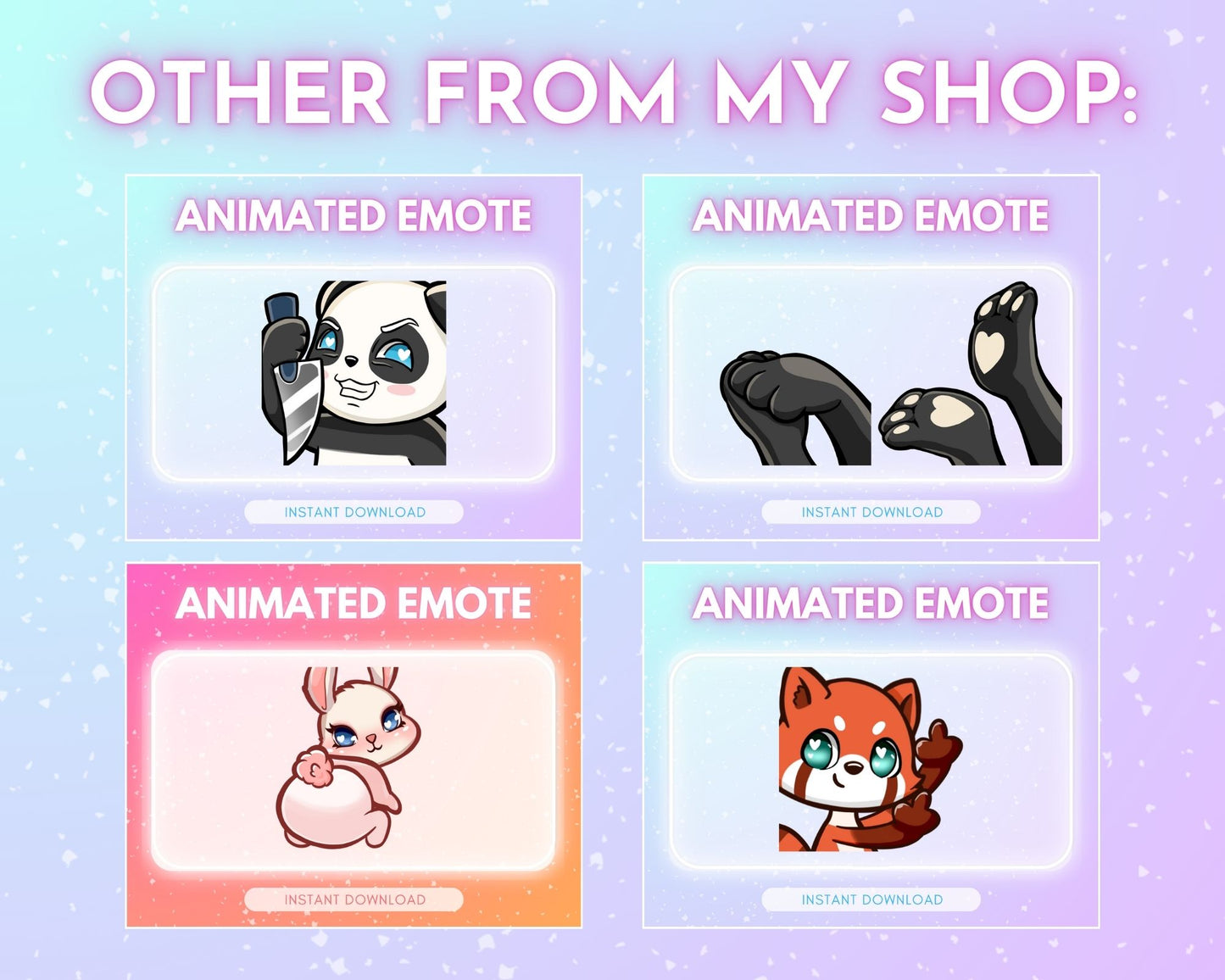 Panda Bongo - Animated Emote