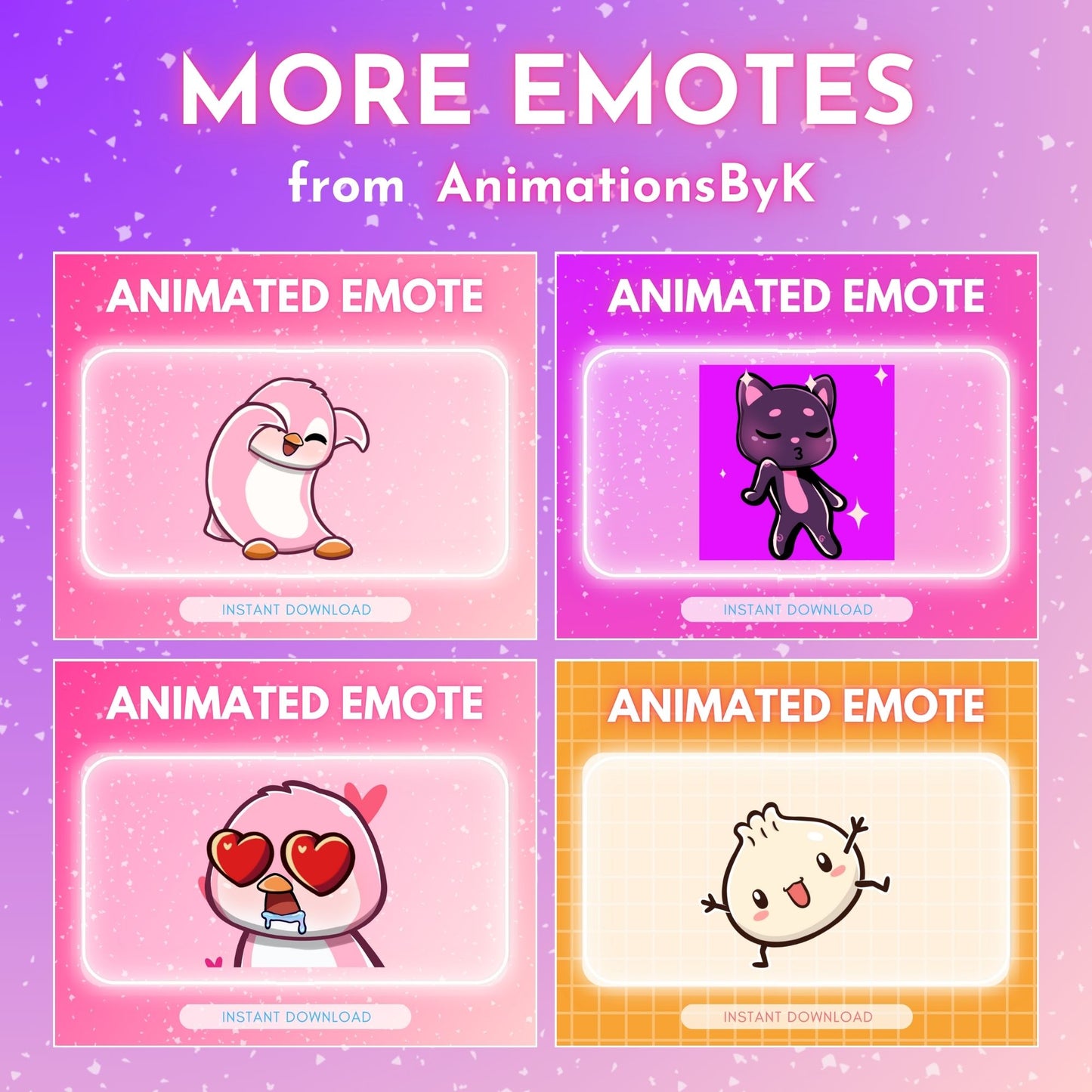 Raving Cosmic Cat - Animated Emote