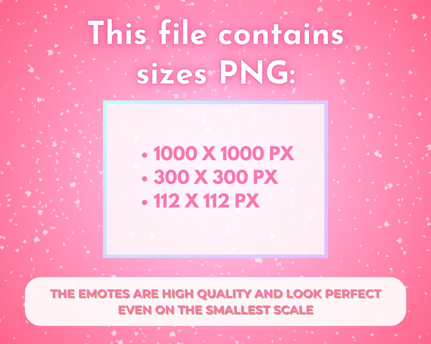 Pink Cosmic Cat Emote pack - 6 Static Emotes