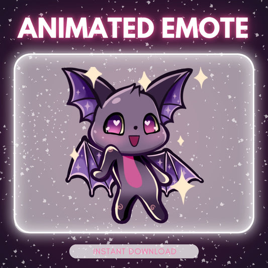 Dancing Bat <3 - Animated emote