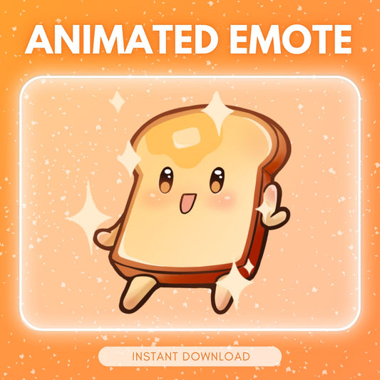 Dancing Toast - Animated Emote