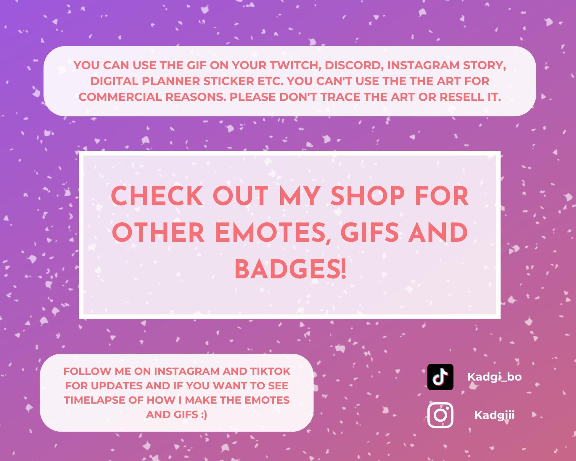 ANIMATED emote twitch & discord - Cute unicorn finger <3