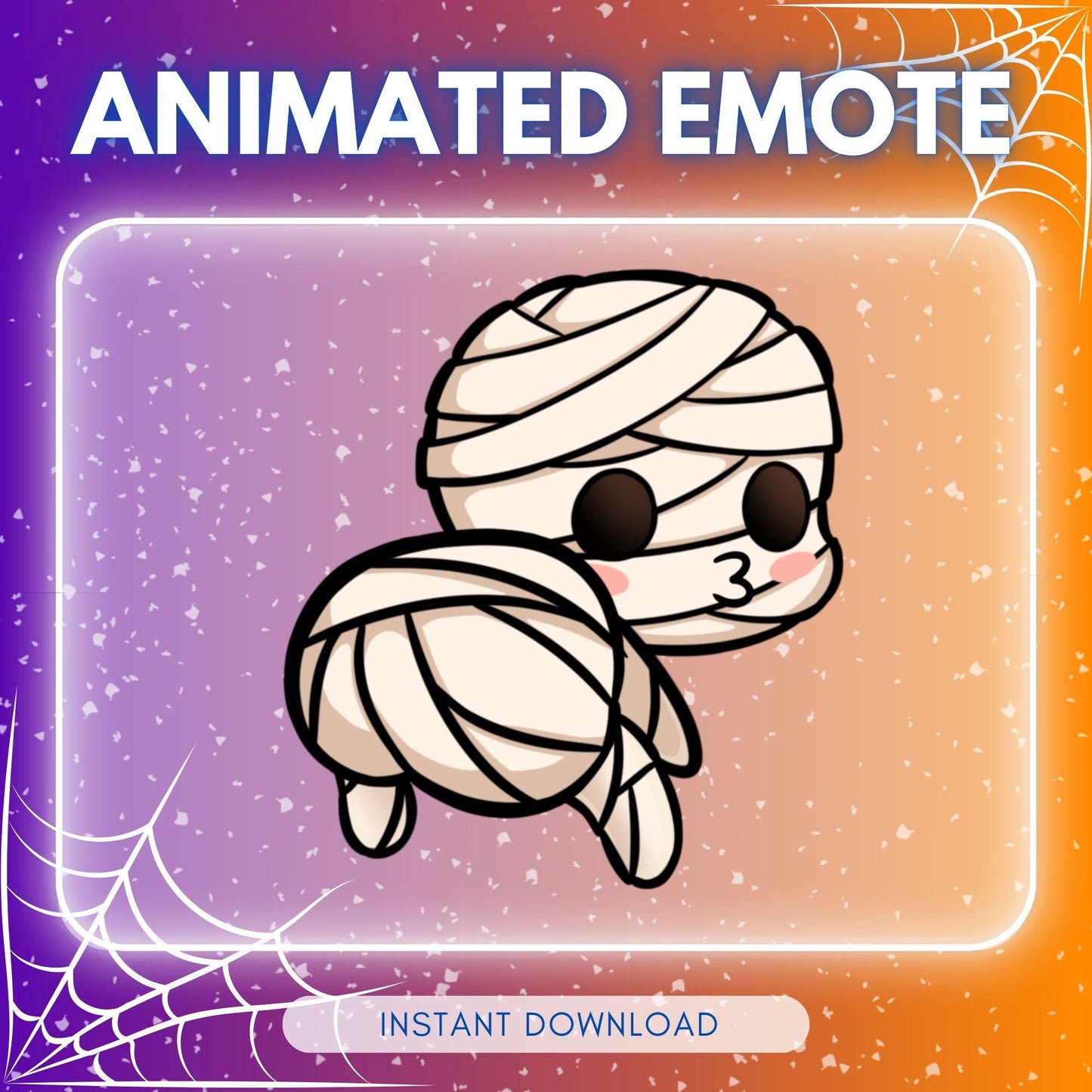 Cute twerking mummy - Halloween emotes edition... | Animated Emote for Twitch & Discord