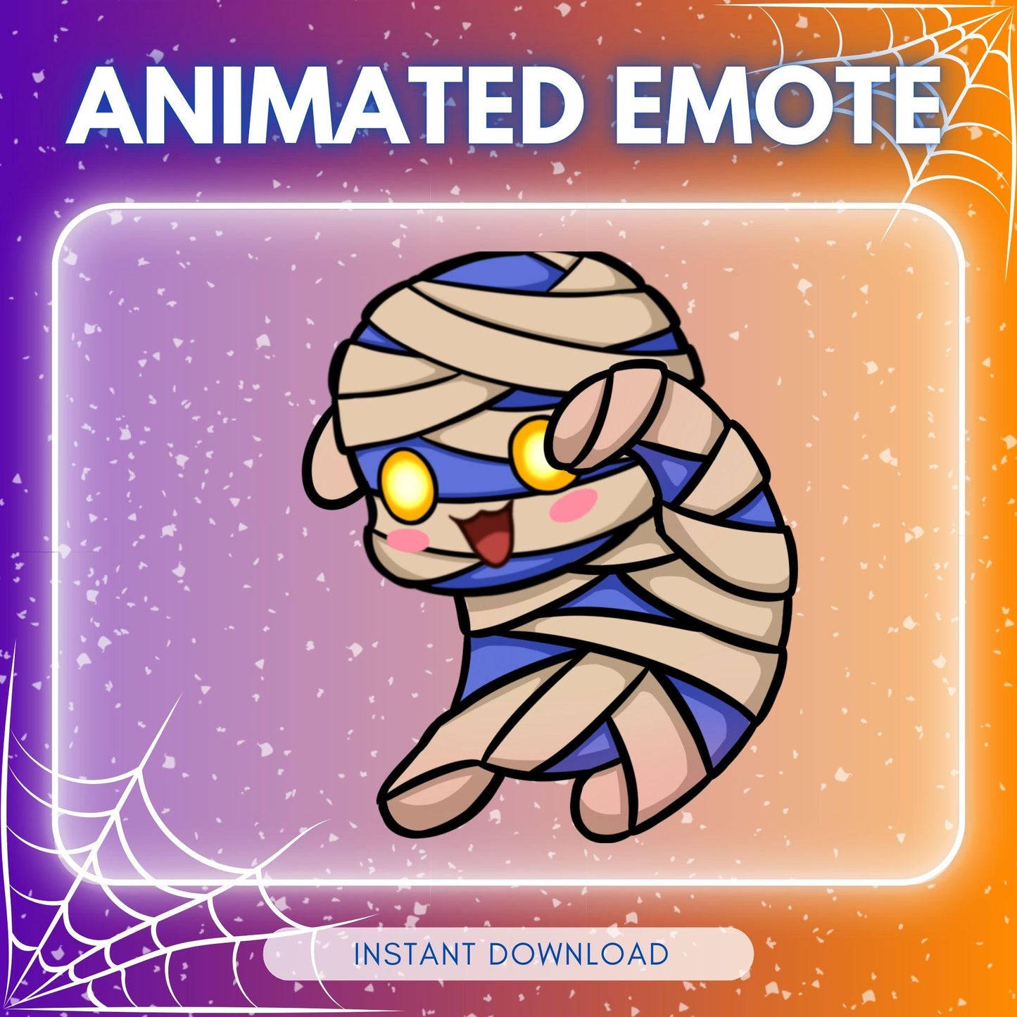 Cute dancing Rathos the damned mummy halloween... | Animated Emote for Twitch & Discord