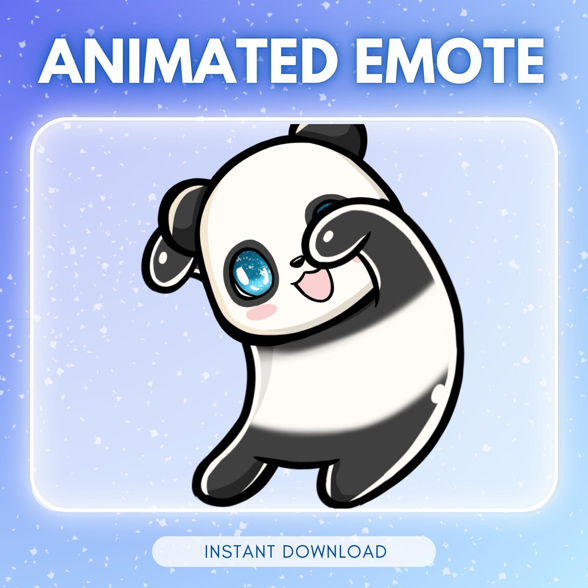 Cute dancing panda - panda emotes | Animated Emote for Twitch & Discord
