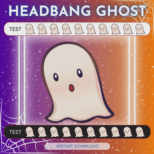 Ghost Headbang - Animated Emote