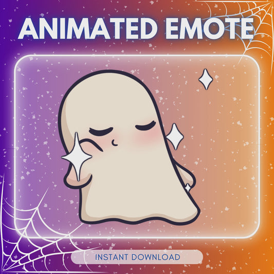 Dancing Ghost - Animated Emote