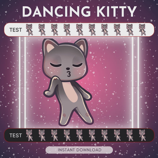 Dancing Cat <3 - Animated emote