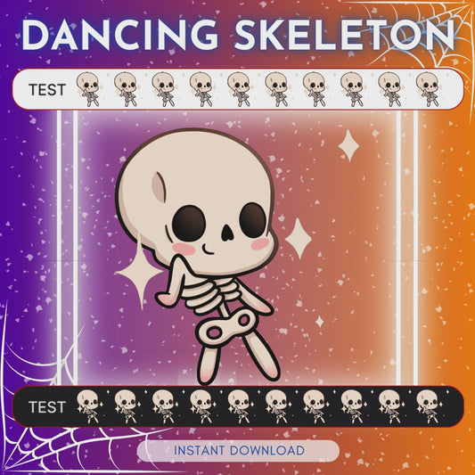 Dancing Skeleton - Animated Emote
