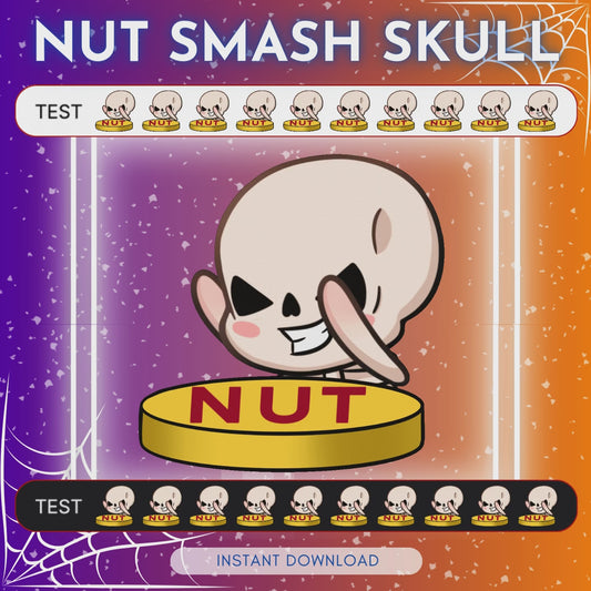 Nut Slam Skeleton - Animated Emote