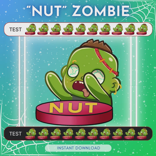 Nut Slam Zombie - Animated Emote