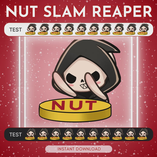 Nut Slam Grim reaper - Animated Emote