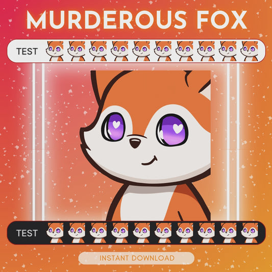 Murderous Fox - Animated Emote