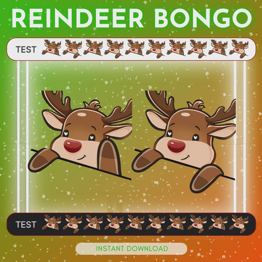Reindeer Bongo - Animated Emote