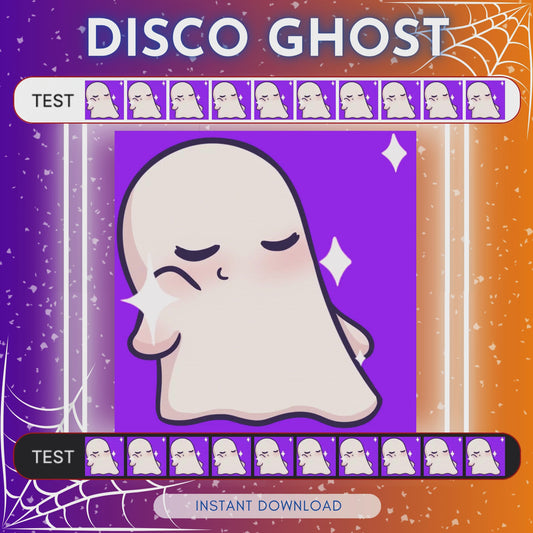 Disco Dancing Ghost - Animated Emote