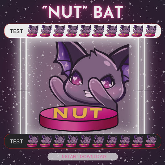 Nut Slam Bat - Animated Emote