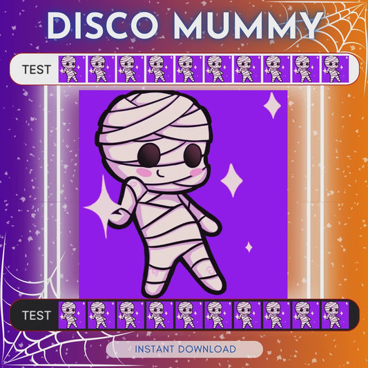 Disco Dancing Mummy - Animated Emote