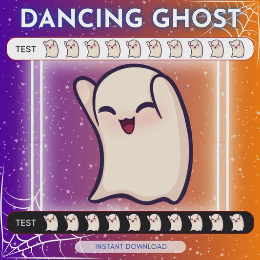 Dancing Ghost - Animated Emote