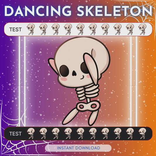 Dancing Skeleton - Animated Emote
