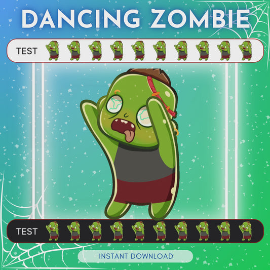 Dancing Zombie - Animated Emote 💚
