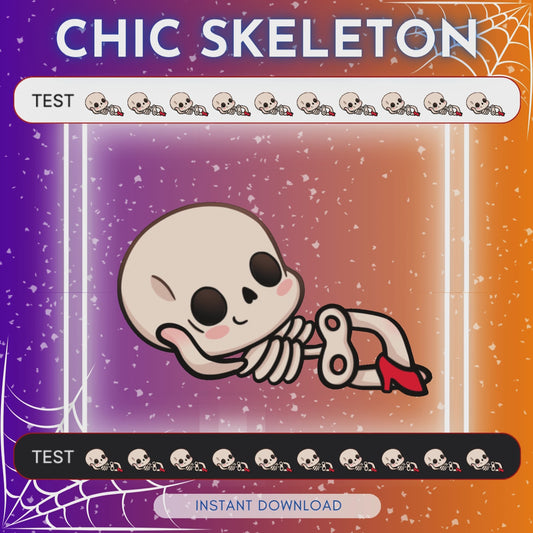 Sexy Skeleton - Animated Emote
