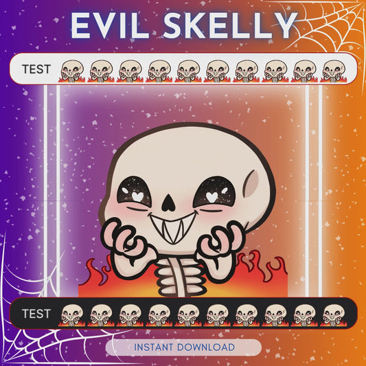 Skeleton Evil Laugh - Animated Emote