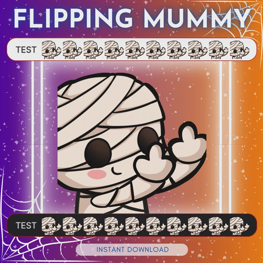 Flipping Mummy - Animated emote