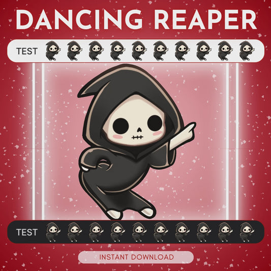 Dancing Grim Reaper - Animated Emote
