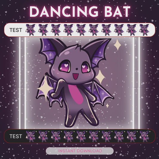 Dancing Bat <3 - Animated emote