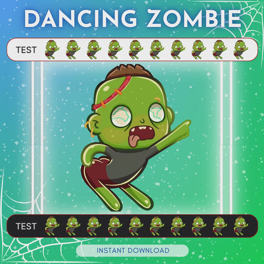 Disco Dancing Zombie - Animated Emote 💚