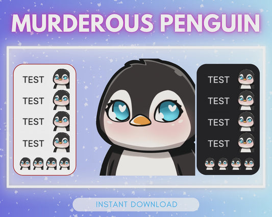 Murderous Penguin - Animated Emote