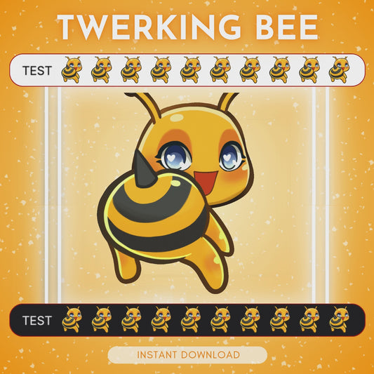 Twerking Bee <3 - Animated emote