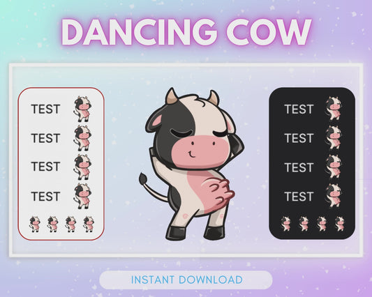 Dancing Cow - Animated emote
