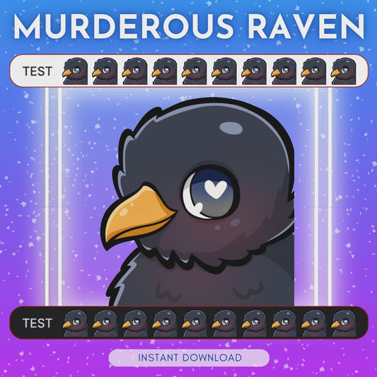 Murderous Raven - Animated Emote