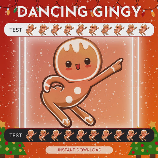 Dancing Gingerbread - Animated Emote 🧡
