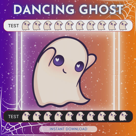 Dancing Ghost - Animated Emote