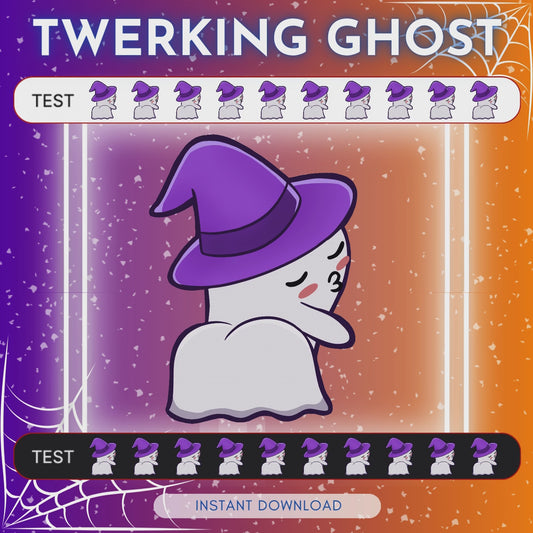 Twerking Ghost - Animated Emote